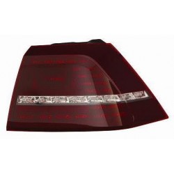 Fanale posteriore esterno rosso scuro a led passeggero - dx