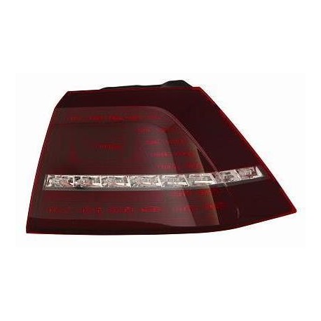 Fanale posteriore esterno rosso scuro a led passeggero - dx
