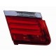 Fanale posteriore interno rosso a led guida - sx