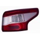 Gruppo ottico posteriore bianco rosso a led lato dx