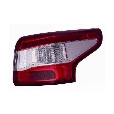 Gruppo ottico posteriore bianco rosso a led lato dx