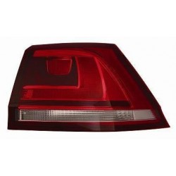 Gruppo ottico posteriore esterno bianco rosso modelli SW con fondo scuro lato dx