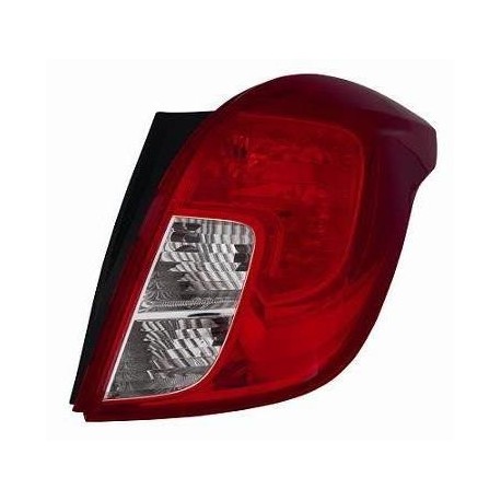 Gruppo ottico posteriore bianco rosso lato dx