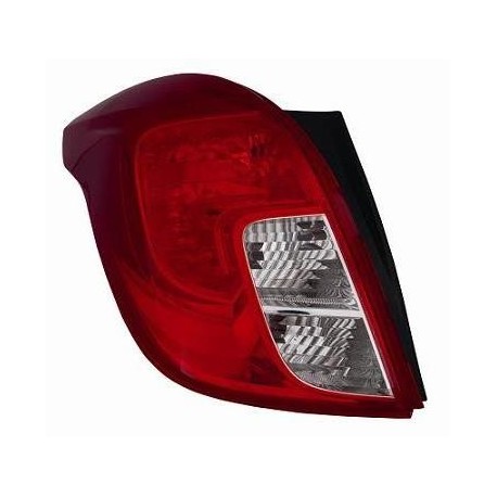 Gruppo ottico posteriore bianco rosso lato sx