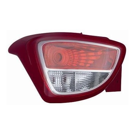 Gruppo ottico posteriore bianco rosso lato sx