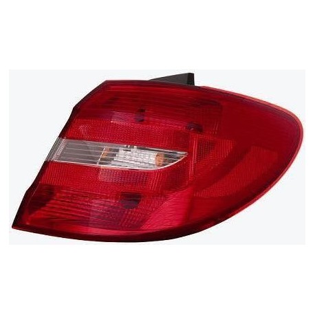 Gruppo ottico posteriore bianco rosso lato dx