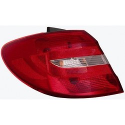 Gruppo ottico posteriore bianco rosso lato sx