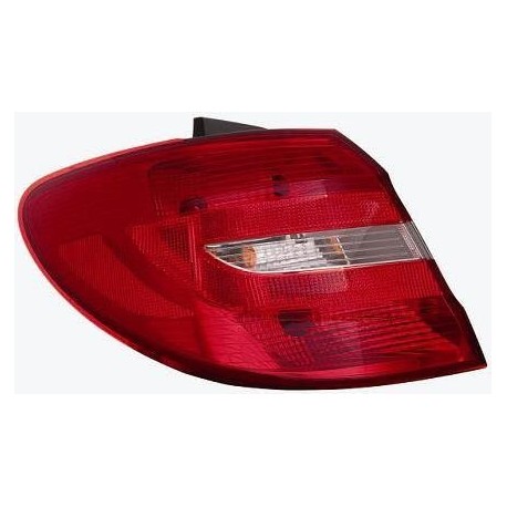 Gruppo ottico posteriore bianco rosso lato sx