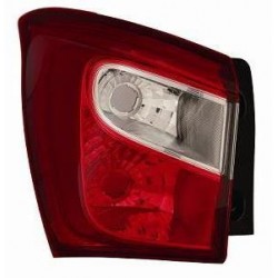 Gruppo ottico posteriore esterno bianco rosso lato sx