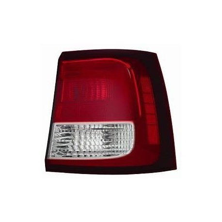 Gruppo ottico posteriore esterno bianco rosso lato dx