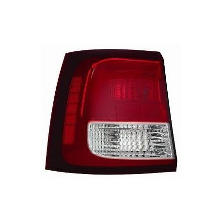 Gruppo ottico posteriore esterno bianco rosso lato sx