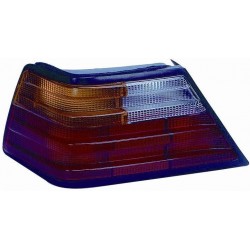 Lente posteriore arancio rosso guida - sx