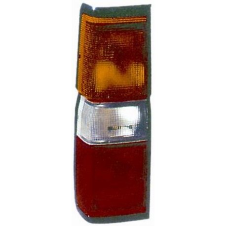 Fanale posteriore bianco arancio rosso guida - sx