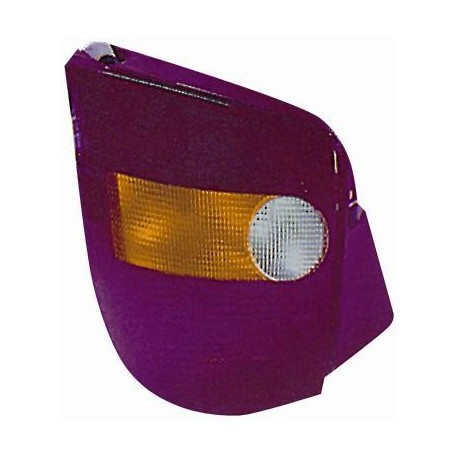 Gruppo ottico posteriore arancio rosso lato sx