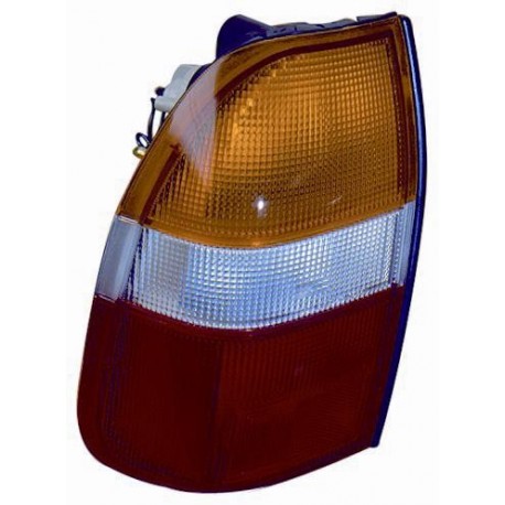 Fanale posteriore bianco arancio rosso guida - sx