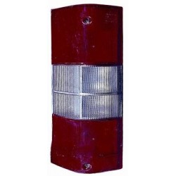 Fanale posteriore bianco rosso guida - sx