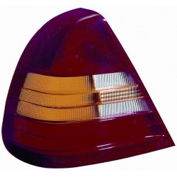 Lente posteriore arancio bianco rosso guida - sx