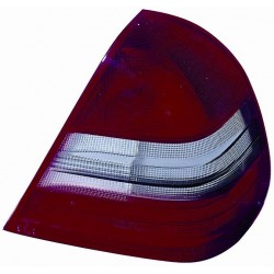 Lente posteriore bianco fume rosso passeggero - dx