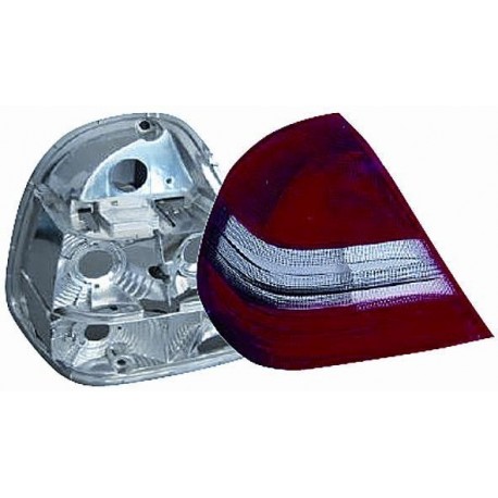 Gruppo ottico posteriore bianco fume rosso lato sx