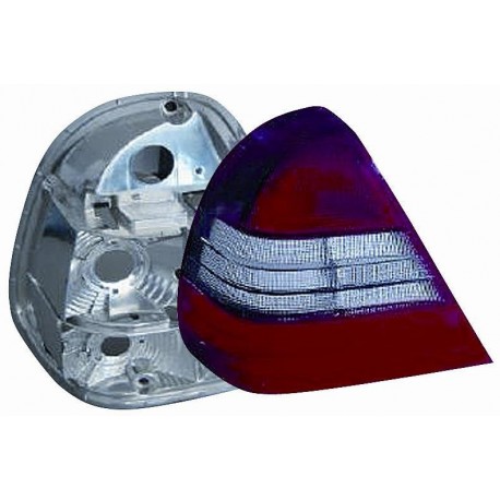 Gruppo ottico posteriore rosso fume lato sx