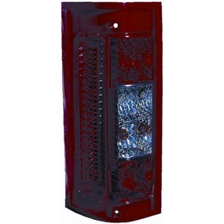 Gruppo ottico posteriore rosso fume lato dx