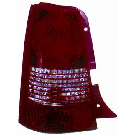 Gruppo ottico posteriore rosso lato sx