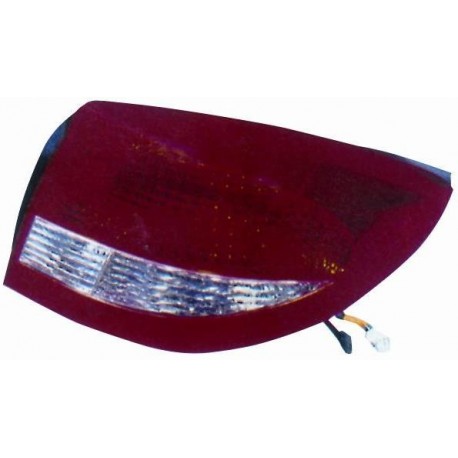 Fanale posteriore bianco rosso passeggero - dx