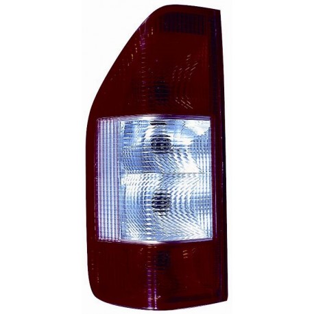 Gruppo ottico posteriore bianco rosso lato sx