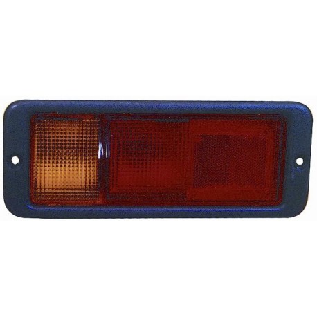 Gruppo ottico posteriore arancio rosso modello paraurti lato sx