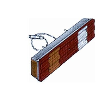 Fanale posteriore 7 funzioni con catadiottro guida - sx