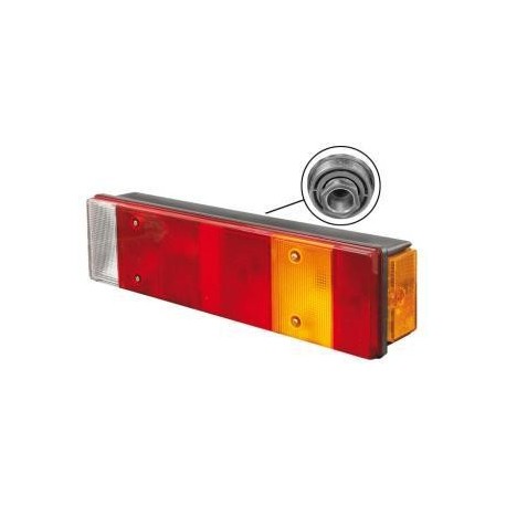 Fanale posteriore 7 funzioni con catadiottro passeggero - dx