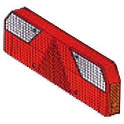 Lente posteriore per autocarro universale