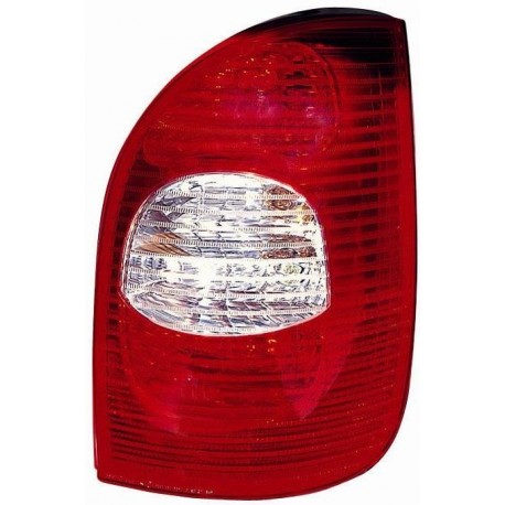 Gruppo ottico posteriore bianco rosso lato sx