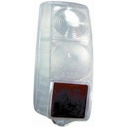 Lente posteriore bianca passeggero - dx