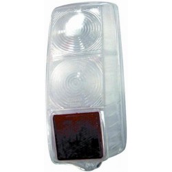 Lente posteriore bianca guida - sx