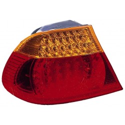 Fanale posteriore esterno arancio rosso a led guida - sx