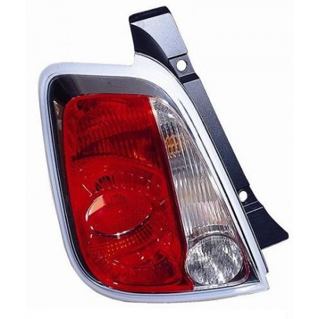 Gruppo ottico posteriore bianco rosso lato sx