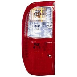 Fanale posteriore bianco rosso guida - sx