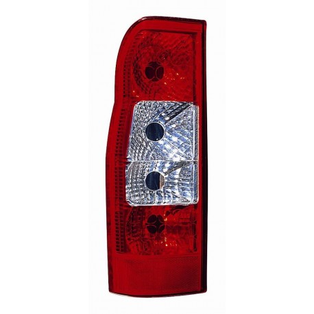 Gruppo ottico posteriore bianco rosso lato sx