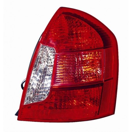 Gruppo ottico posteriore bianco rosso lato dx