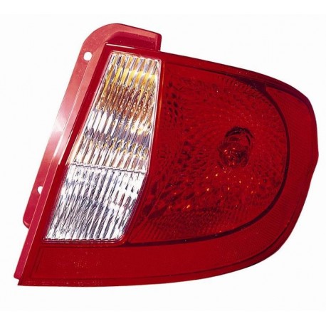 Gruppo ottico posteriore bianco rosso lato dx