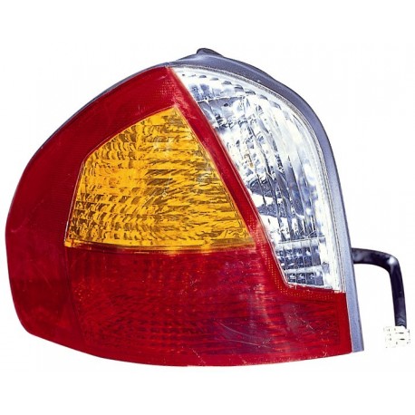 Gruppo ottico posteriore arancio bianco rosso lato sx