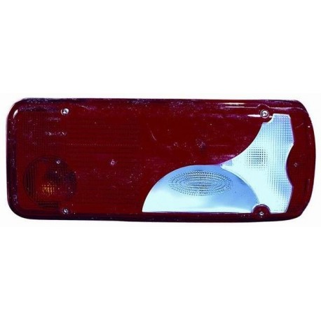 Fanale posteriore azzurro rosso passeggero - dx