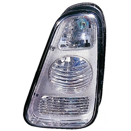 Gruppo ottico posteriore bianco lato dx