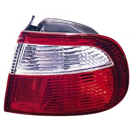 Gruppo ottico posteriore bianco rosso lato dx