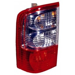 Fanale posteriore bianco rosso guida - sx