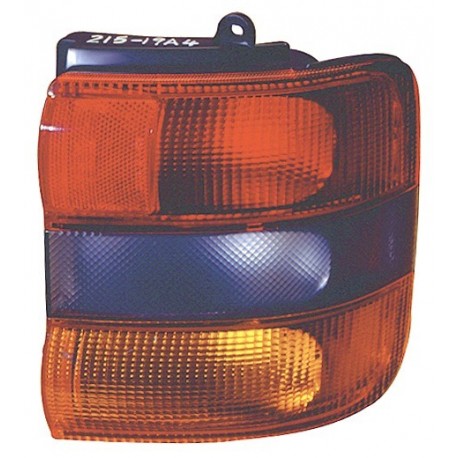 Gruppo ottico posteriore arancio fume rosso lato dx