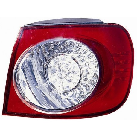 Fanale posteriore esterno bianco rosso a led passeggero - dx