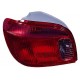 Gruppo ottico posteriore rosso versione Kyoto senza circuito lato sx