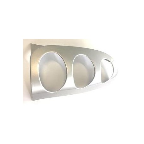 Cornice Fanale posteriore grigio argentato guida - sx